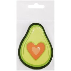 Самоклеящийся блок фигурный Meshu Avocado, 50 листов