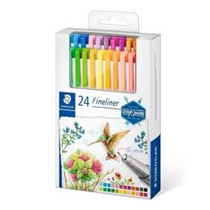 Набор капиллярных ручек Staedtler Fineliner Triplus, 24 цвета