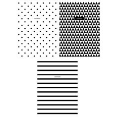 Тетрадь ArtSpace Узоры. BW Pattern, в клетку, 96 листов, А4, в ассортименте