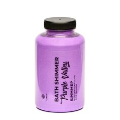 Соль для ванны мерцающая с шиммером Fabrik Cosmetology Purple Valley в банке, 550 г