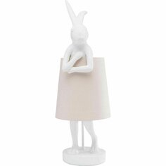 Лампа настольная Кролик, 23 х 68 х 26 см, белая Kare