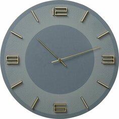 Часы настенные Леонардо, 49 х 49 х 5 см, серые Kare