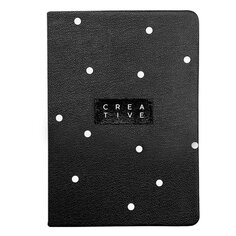 Ежедневник Infolio Fabric, черный, 100х140 мм, 192 стр, интегральный переплет