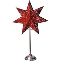 Декоративный светильник Antique, красный, 34 х 55 см Star Trading
