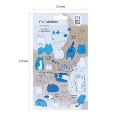 Наклейки Meshu Sweet paws, 10х21 см, 28 наклеек, ПВХ