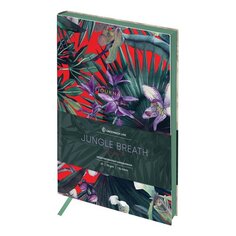 Ежедневник недатированный Greenwich Line Jungle Breath. Wild Orchid, 136 листов, А5
