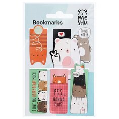 Закладки магнитные для книг Meshu Beary Beary, 5 шт