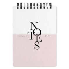 Блокнот Be Smart Notes, в клетку, 100 листов, 10,2 х 14,2 см, розовый