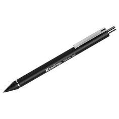 Ручка гелевая автоматическая Berlingo Velvet gel черная, 0,5 мм CGm_50065