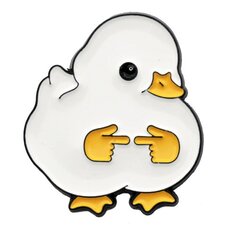 Металлический значок Krumpy Socks Утя