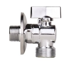 Кран для бытовых приборов, 1/2"х3/4", угловой, индивидуальная упаковка, MasterProf