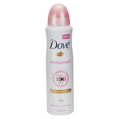 Дезодорант Dove, Invisible Dry, для женщин, спрей, 150 мл
