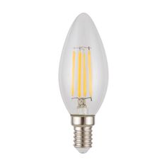 Лампочка Лампа светодиодная филаментная диммируемая Voltega E14 4W 3000K прозрачная 8460