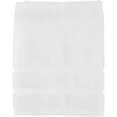 Полотенце махровое 100x150 см цвет белый Cleanelly