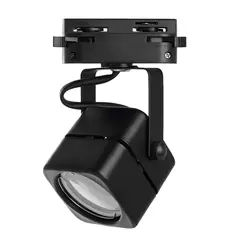 Трековый светильник Feron AL190 под лампу 50 Вт однофазный 3 м² цвет черный