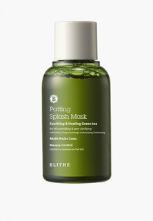 Маска для лица Blithe Soothing and Healing Green Tea Splash, 70 мл