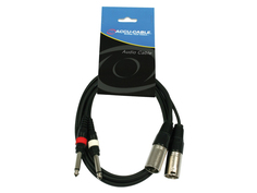 Аксессуар American Audio ADJ 2 XLR - 2 Jack 6.3 5m AC-2XM-2J6M/5