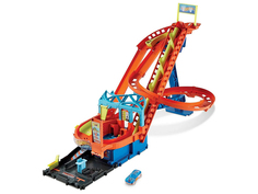 Автотрек Hot Wheels Сити Американские горки HDP04