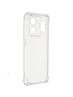 Чехол iBox для Realme GT3 Crystal с усиленными углами Silicone Transparent УТ000036052