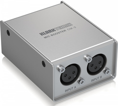 Микрофонные предусилители и микшеры KLARK TEKNIK Mic Booster CM-2