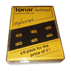 Иглы для звукоснимателя Tonar Stylus Baktrak 6 pack Тонар