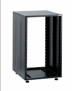 Профессиональные стойки EuroMet EU/R-30LX 05373 3 части Рэковый шкаф, 30U, глубина 640мм, сталь черного цвета.