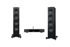 C напольной акустикой IOTAVX NP3 + KEF Q550 Satin Black