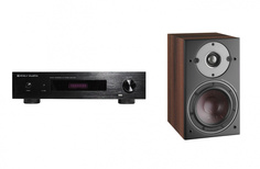 Полочная акустика Digis MK-285 + DALI Oberon 1 Dark Walnut