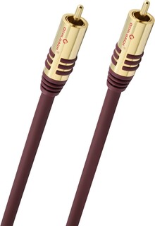 Кабели межблочные аудио Oehlbach PERFORMANCE NF Sub-cable cinch/cinch2, 8.0m mono black, D1C21538