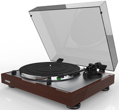 Проигрыватели винила Thorens TD 402 DD (TP72, AT VM95E) highgloss walnut