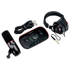 Аудиоинтерфейсы для домашней студии FOCUSRITE Vocaster Two Studio Podcast Set