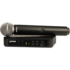 Радиосистемы с ручным микрофоном Shure BLX24E/SM58 M17 662-686 MHz