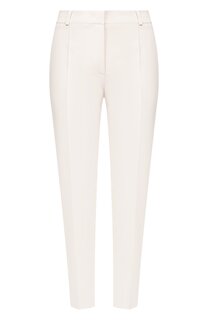 Брюки из смеси шелка и шерсти Loro Piana
