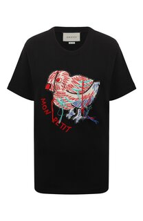 Хлопковая футболка Gucci