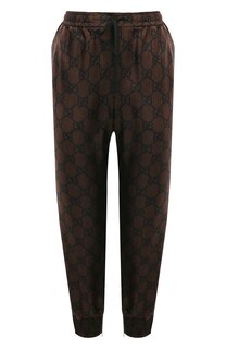 Шелковые джоггеры Gucci