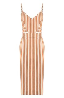 Хлопковое платье Victoria Beckham