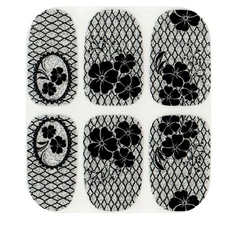 Наклейки для ногтей IRISK Пленки для ногтей для экспресс-маникюра на клеевой основе Effect Nails