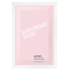 Уход за лицом SATURDAY SKIN Охлаждающая биоцеллюлозная маска spotlight для высветления кожи лица 125