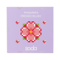 SODA Румяна прессованные #rosycheeks So.Da