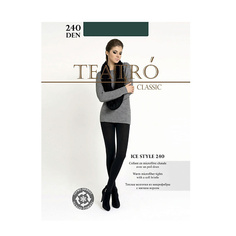 Колготки TEATRO Женские колготки Ice Style Color Deepgreen 240 den