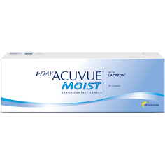 Однодневные линзы ACUVUE Однодневные контактные линзы 1-DAY ACUVUE MOIST with LACREON