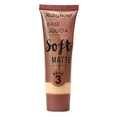 Тональное средство RUBY ROSE Тональный крем матирующая Soft Matte Nude