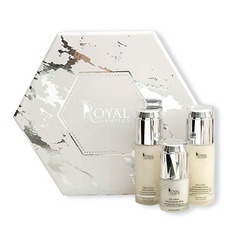 Наборы для ухода за лицом ROYAL SAMPLES Косметический набор Ideal Face крем для лица дневной +крем ночной +крем для век