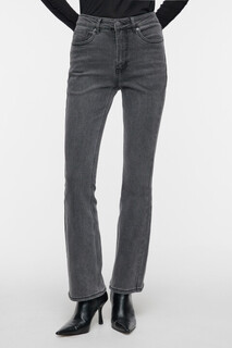 брюки джинсовые женские Джинсы flare расклешенные с высокой посадкой Befree