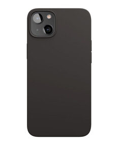 Чехол-накладка VLP Liquid Silicone для iPhone 13, силикон, черный