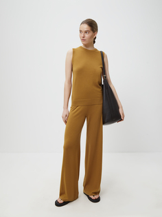 Брюки из шерсти и шелка 12 STOREEZ