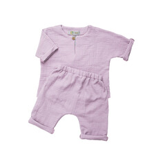 Комплекты детской одежды Сонный гномик Комплект (рубашка и штанишки) Самурай муслин