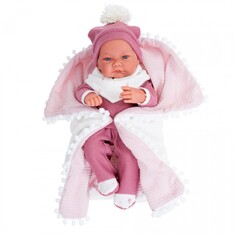 Куклы и одежда для кукол Munecas Antonio Juan Кукла Мия в розовом 42 см