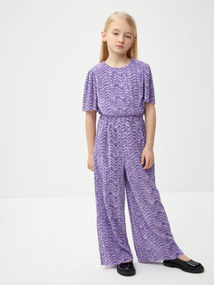 Комбинезон с абстрактным принтом для девочек