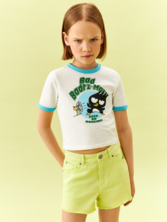 Укороченная футболка с принтом Hello Kitty and Friends для девочек Sela